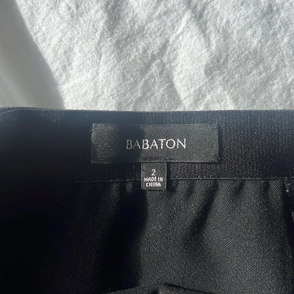 Babaton black skirt size 2 - Picture 2 of 3